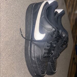 Nike Air Force 1 Black and White Sneakers